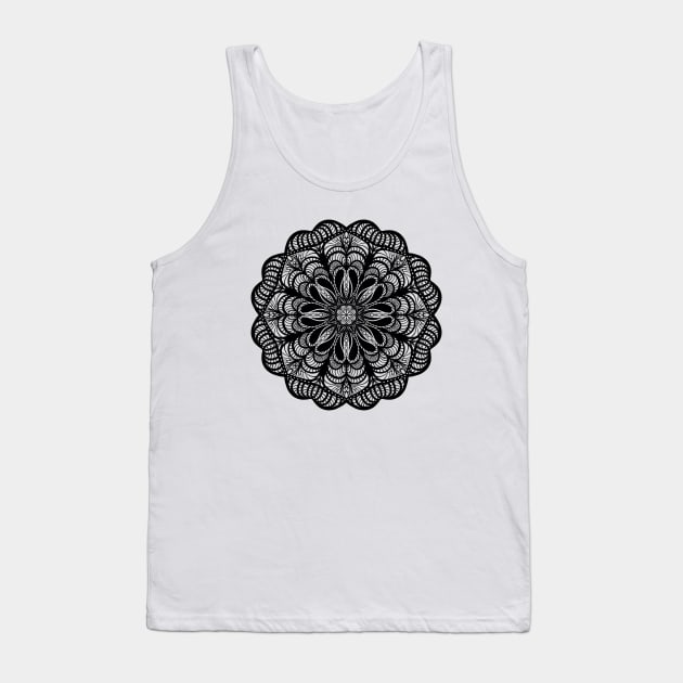 mandala 3 6 Tank Top by Drawers of Drawing